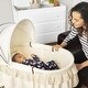 preview thumbnail 4 of 3, Dream On Me Lacy, Portable 2 in 1 Bassinet and Cradle in Brown