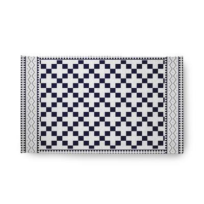 Cross and Squares Rug