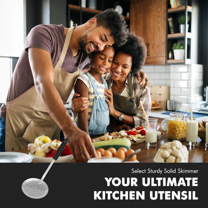 Chef Craft 13-Inch Select Stainless Steel Skimmer