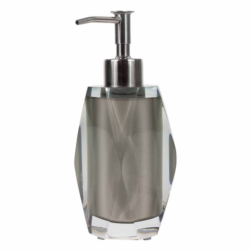 Sparkles Home Faceted Lotion Pump - Gray