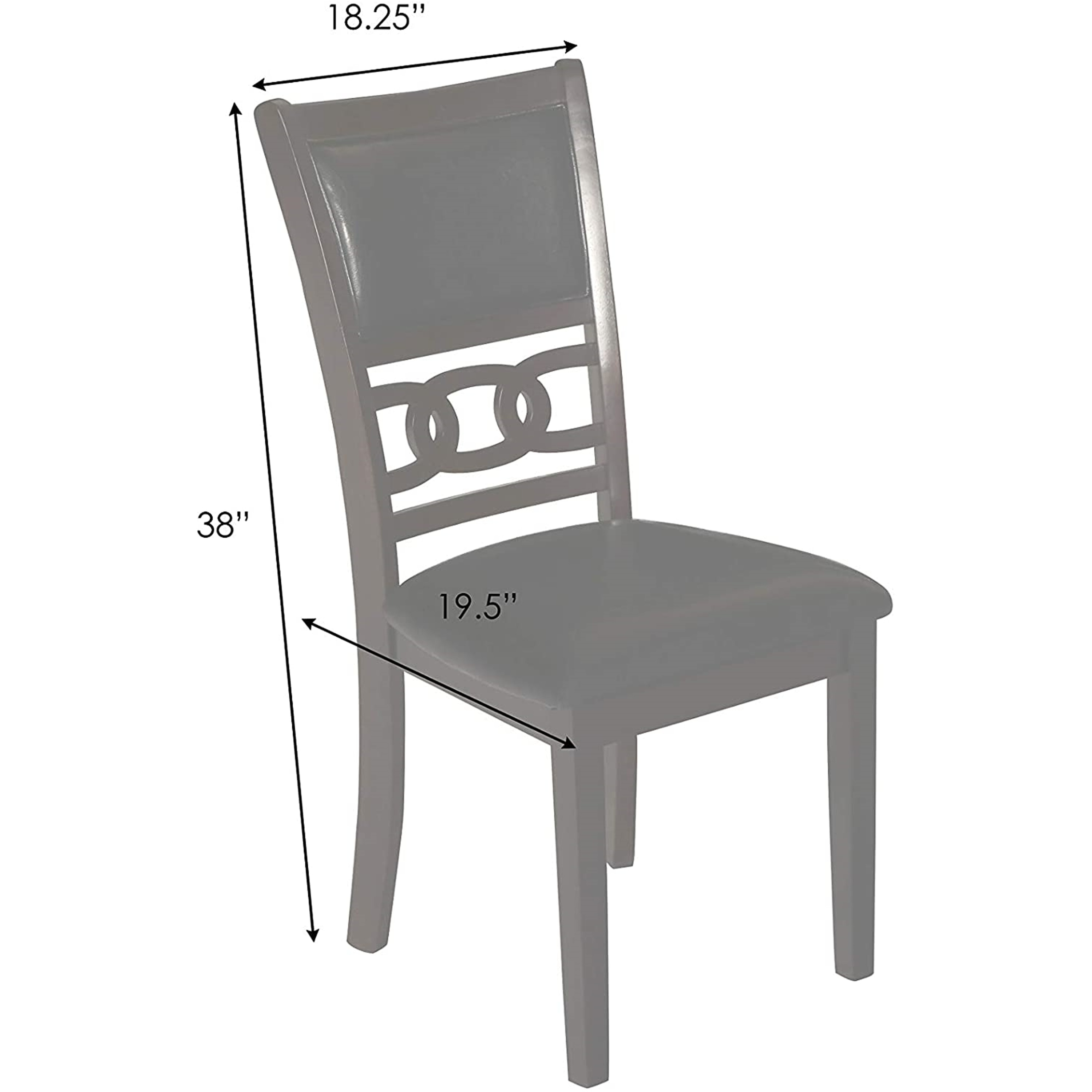 Gia round dining hotsell set gray