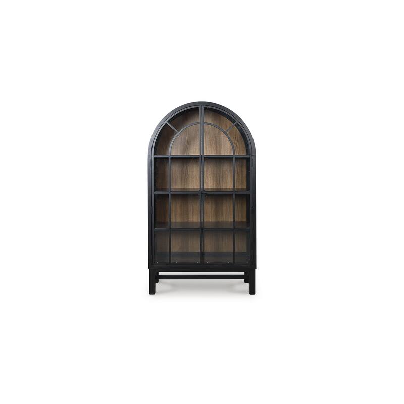 Signature Design by Ashley Chadworth Display Cabinet - 44.63" W x 18" D x 80.25" H