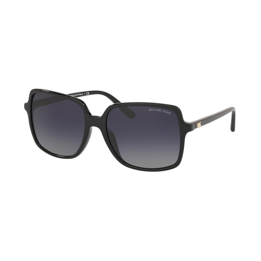 Michael Kors MK2098U 3781T3 56 Black Woman Square Sunglasses