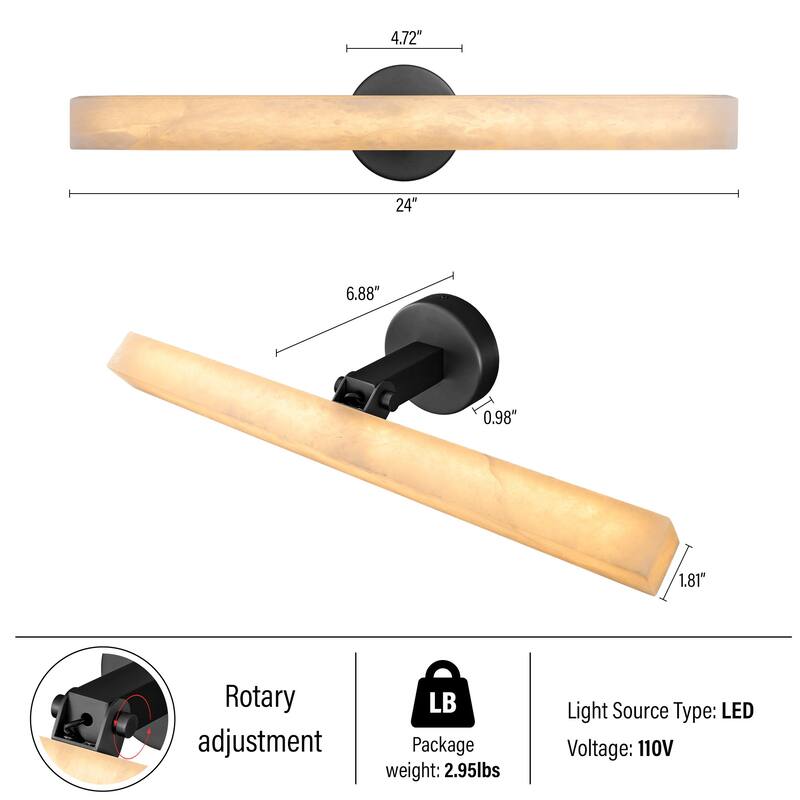 KAYLA Bathroom Vanity Light 18/24 inch