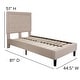 preview thumbnail 56 of 120, Tufted Platform Bed with 10in. Pocket Spring Mattress