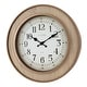 preview thumbnail 2 of 4, La Crosse Clock 16 Inch Livingston Quartz Wall Clock