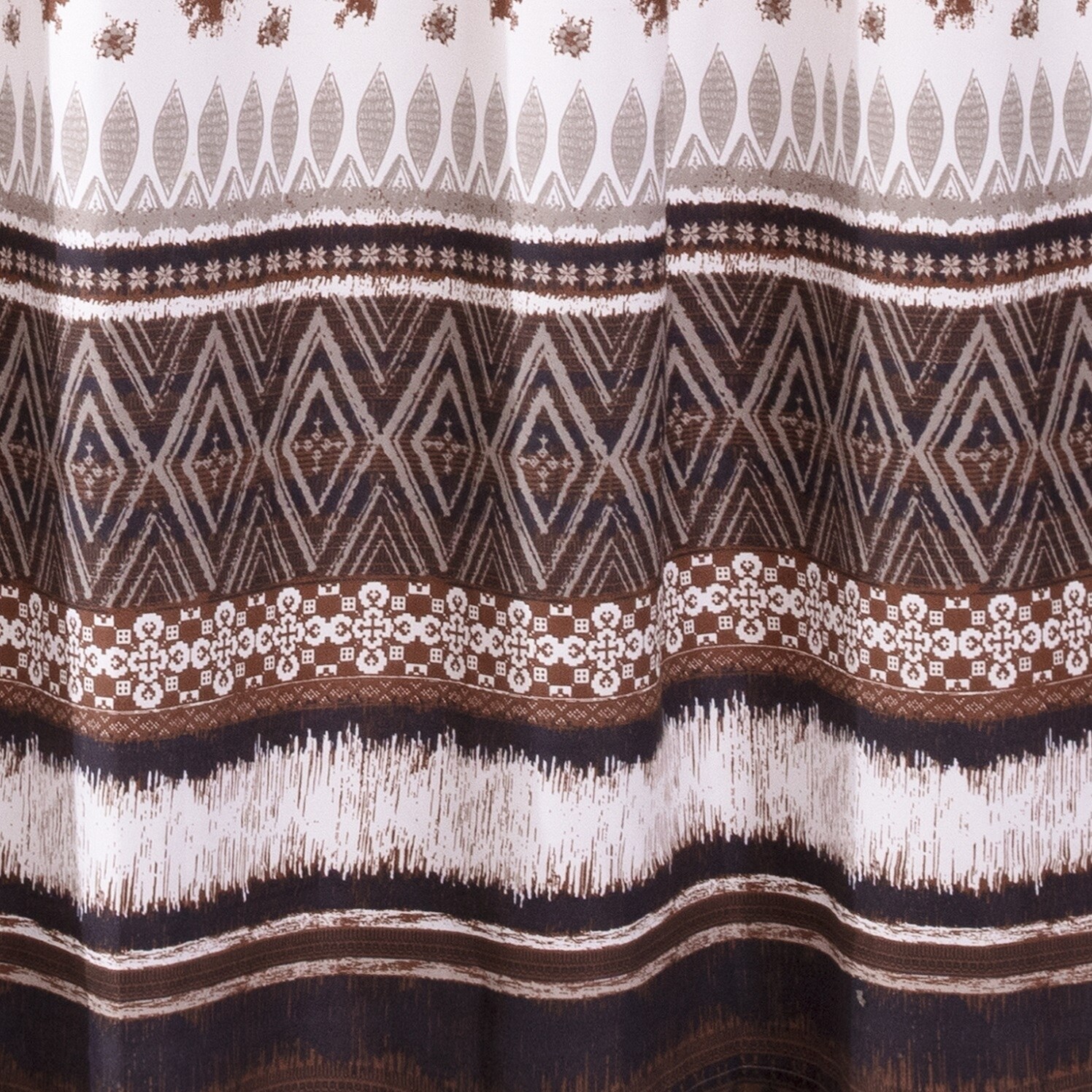 как выглядит Greenland Home Fashions Southwest 72-inch Shower Curtain фото