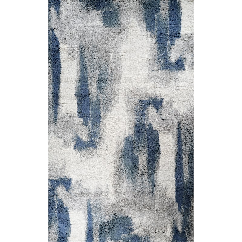 Noori Rug Lux Gordon Abstract Modern 2-inch Thick Shag Rug