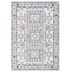 preview thumbnail 9 of 7, SAFAVIEH Tulum Libusa Boho Rug 4'5" x 6'5" - Ivory Grey/Blue Rust - Rectangle