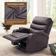preview thumbnail 4 of 53, Oversized Power Lift Recliner Chair with Massage & Heat, PU Leather, USB Port, Cup Holders & Pockets
