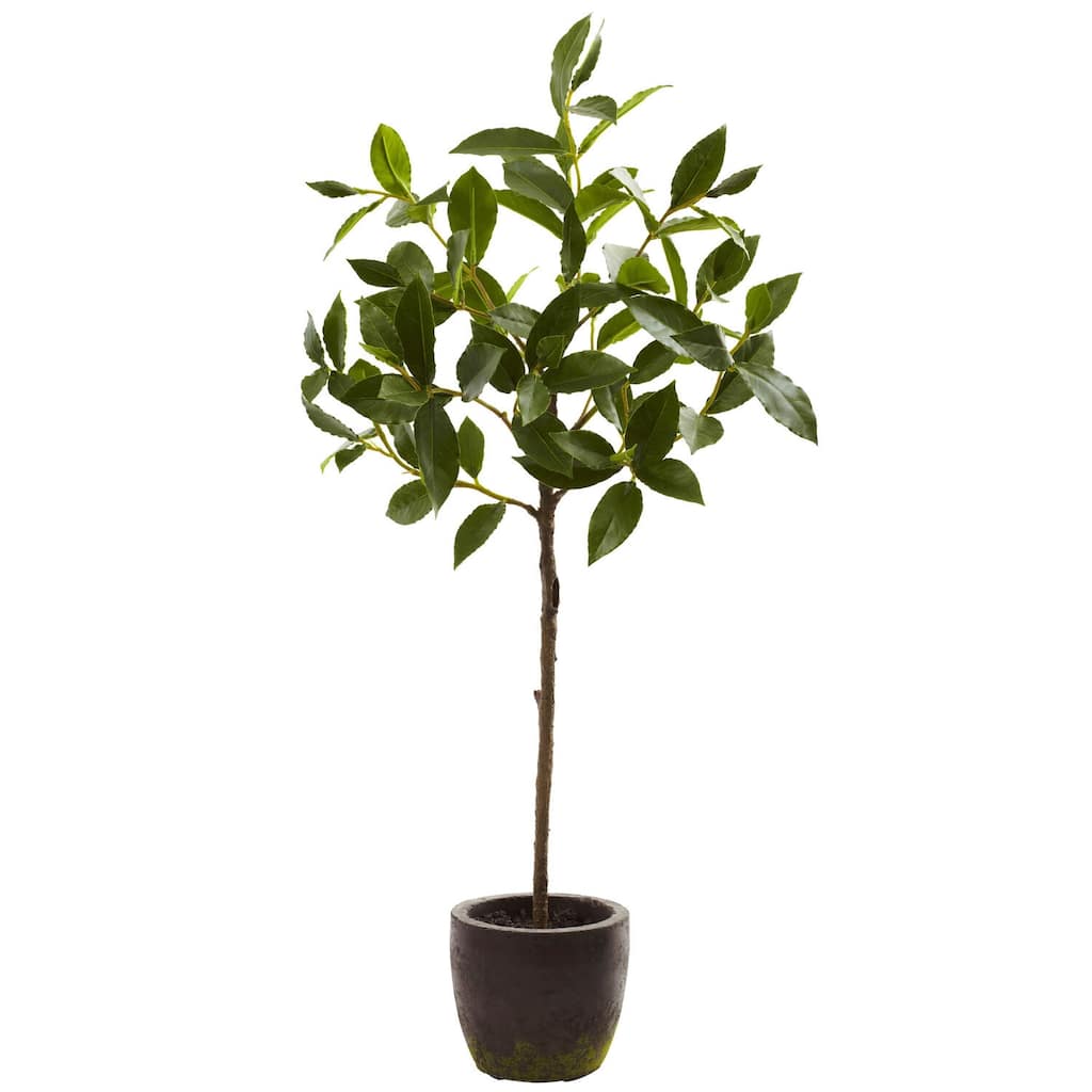 Decorative Topiary Plant 29In. Indoor Outdoor Garden Statue Home Decor - 2.42ft.