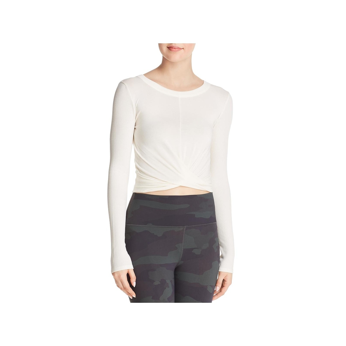 alo yoga wrap top