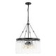 preview thumbnail 3 of 5, SAFAVIEH Aremythia 6-light 25-inch Chandelier - 24 in. W x 24 in. D x 34-93 in. H