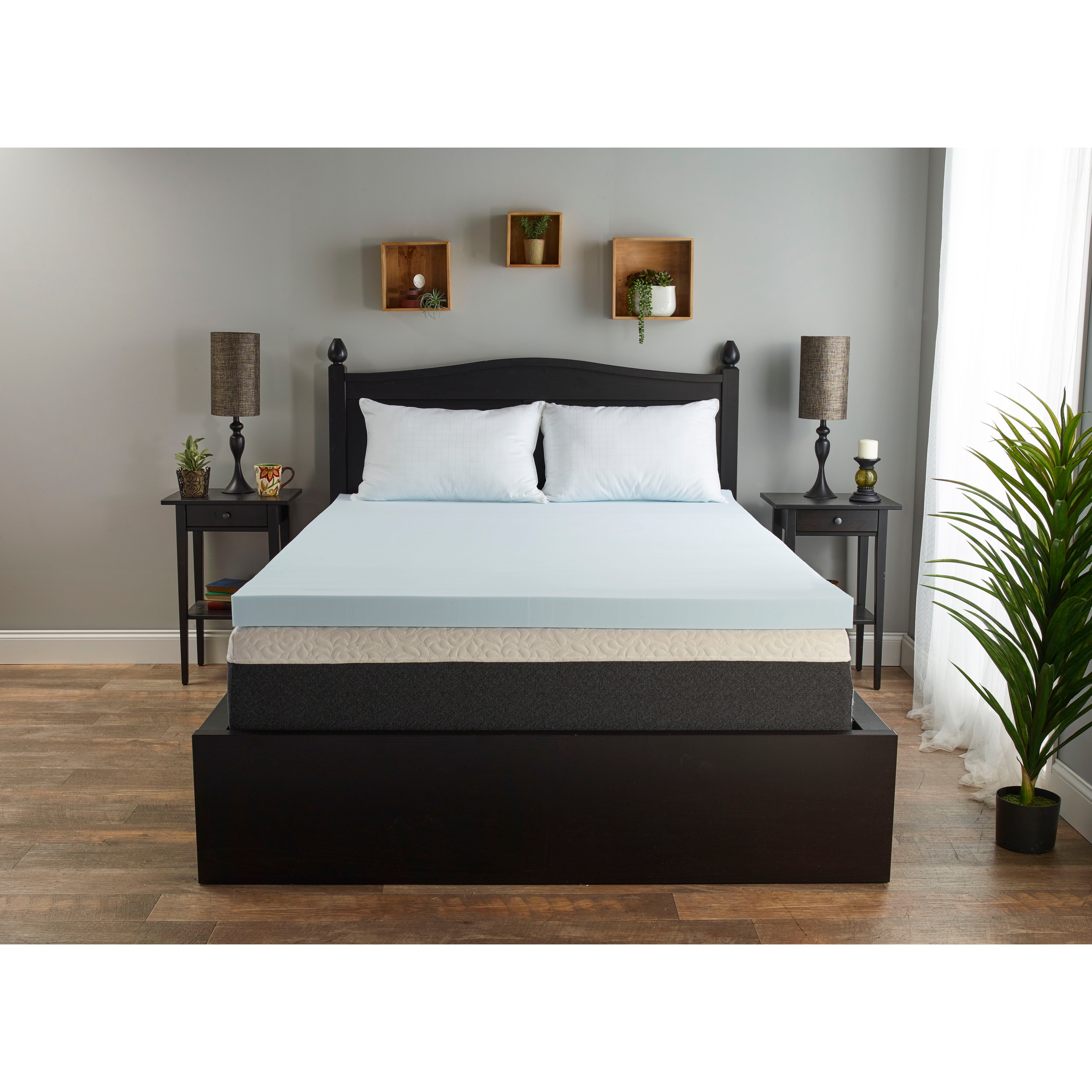 Serene Foam Trucool Diamond Luxury Mattress Topper Comfort Tech