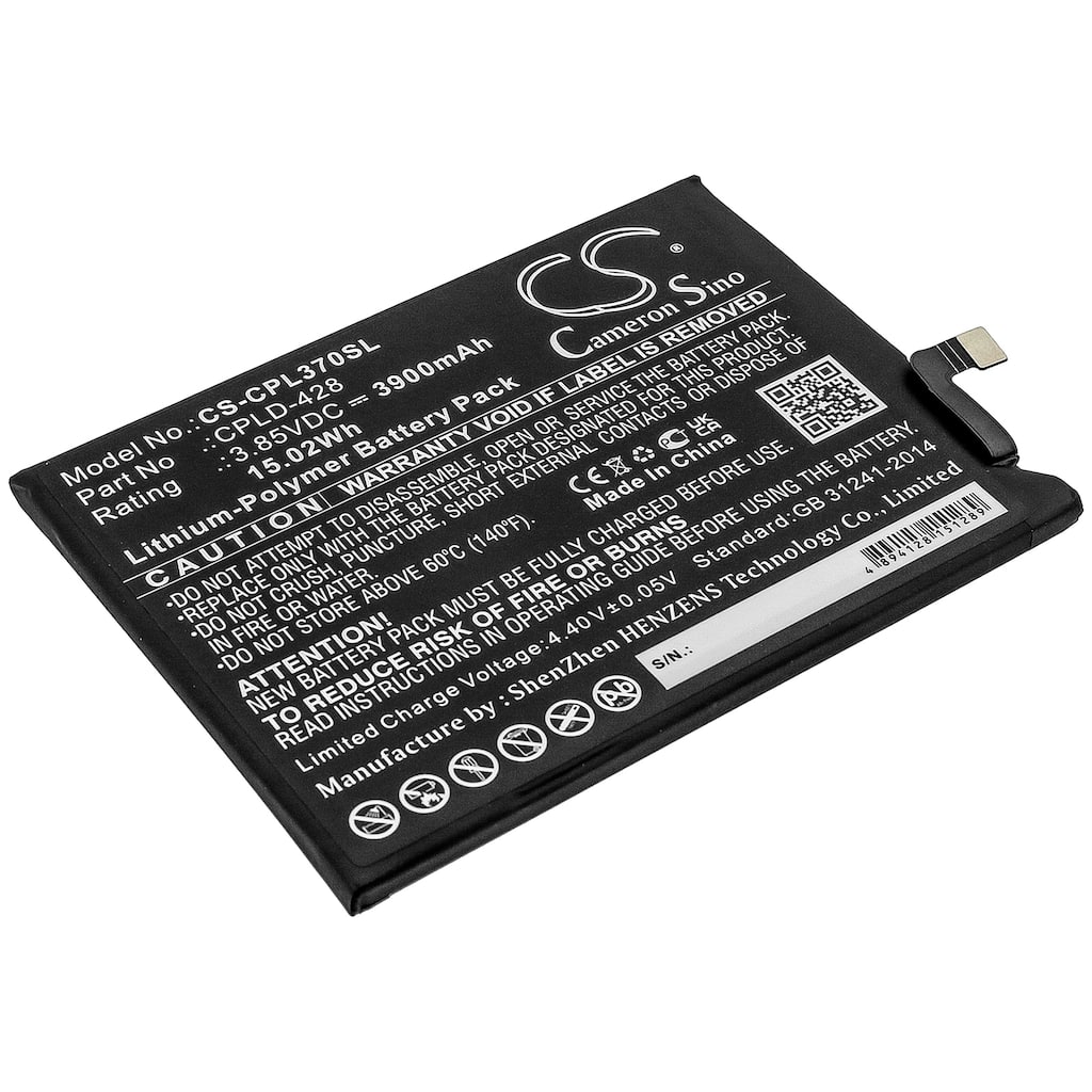 Battery for MetroPCS CP3705A Legacy BoostMobile CP3705AS Coolpad CPLD-428 - Black