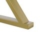 preview thumbnail 7 of 28, Silver Orchid Lerch Two-Drawer Campaign Desk