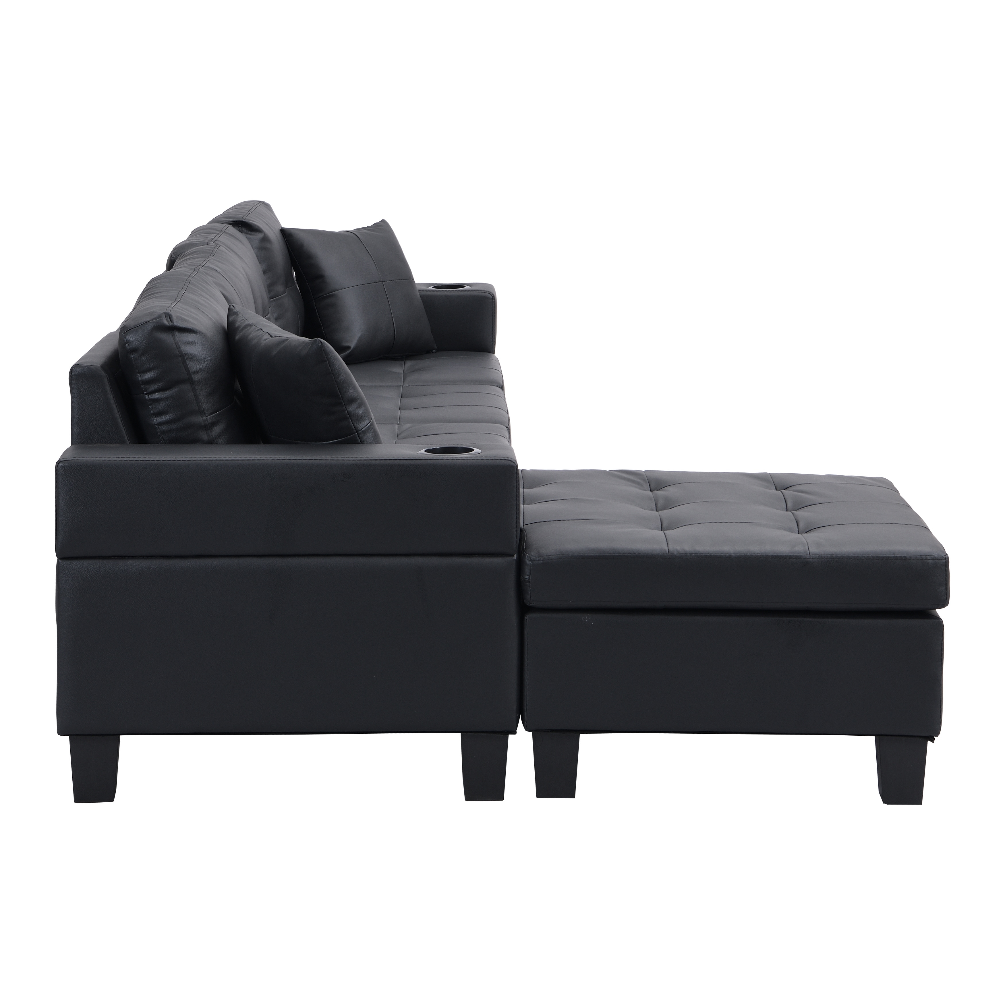 Right hand chaise lounge outlet sofa