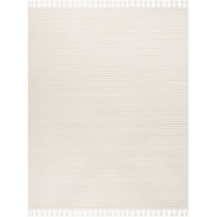 Livabliss Shabby Chic Nora Diamond Area Rug