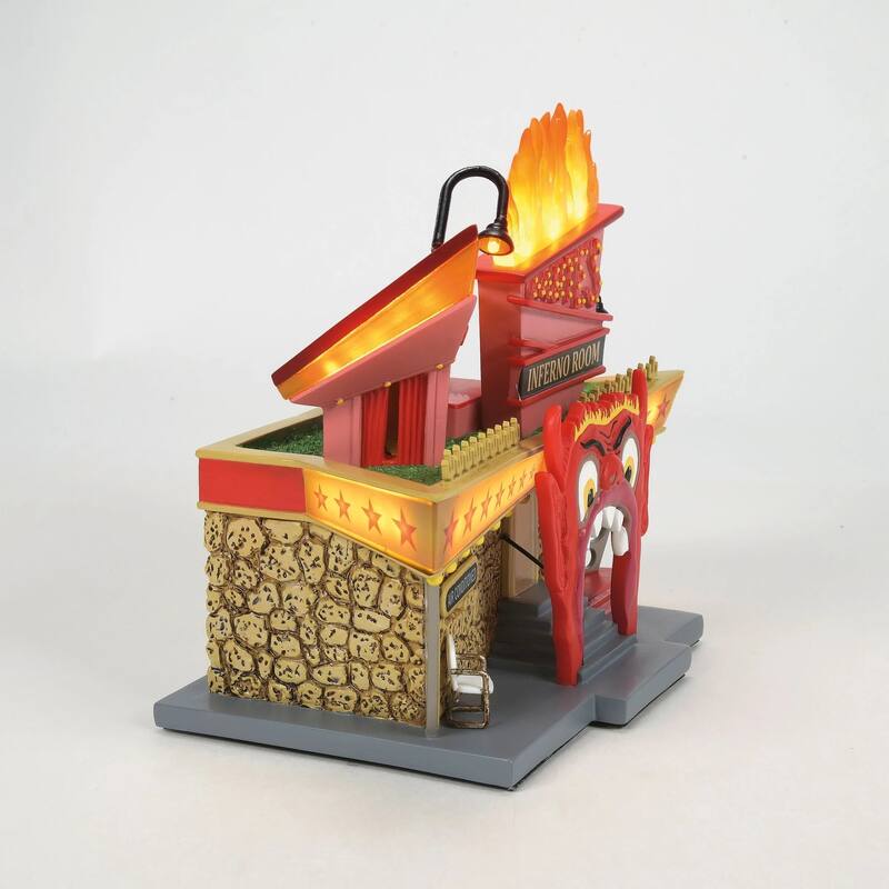 Department 56 Lighted Beetlejuice Dante's Inferno Lounge - 6014736