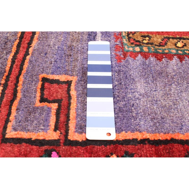 ECARPETGALLERY Hand-knotted Konya Anatolian Navy Wool Rug - 4'4 x 6'6