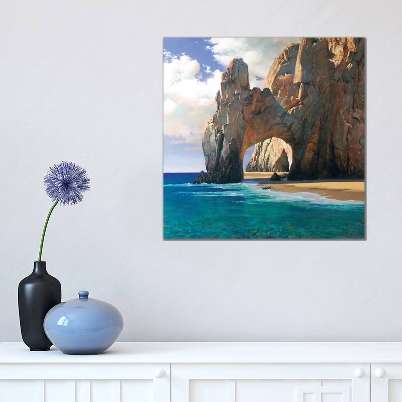 iCanvas "Cabo" by Maher Morcos Canvas Print - 18x18x1.5