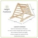 preview thumbnail 9 of 33, Little Partners Learn 'N Climb Triangle with 4 Height Settings