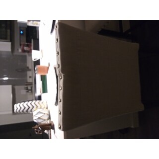 Strick & Bolton Gallaccio 25-inch Blue Fabric Stool (Set of 2) - 40"H x 18.3"W x 22.3"L