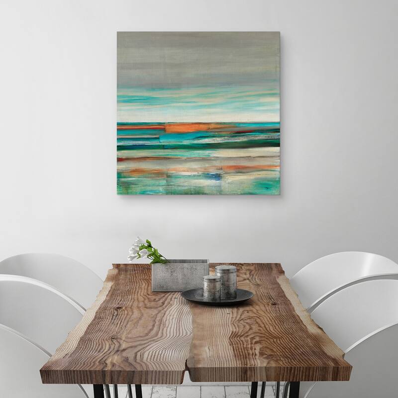 Coastal Colors by Pablo Rojero Canvas Art Print