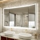 preview thumbnail 2 of 35, Modland 48"-60"W x 36"H Tri-Fold LED Bathroom Mirror with Defogging & Memory Function