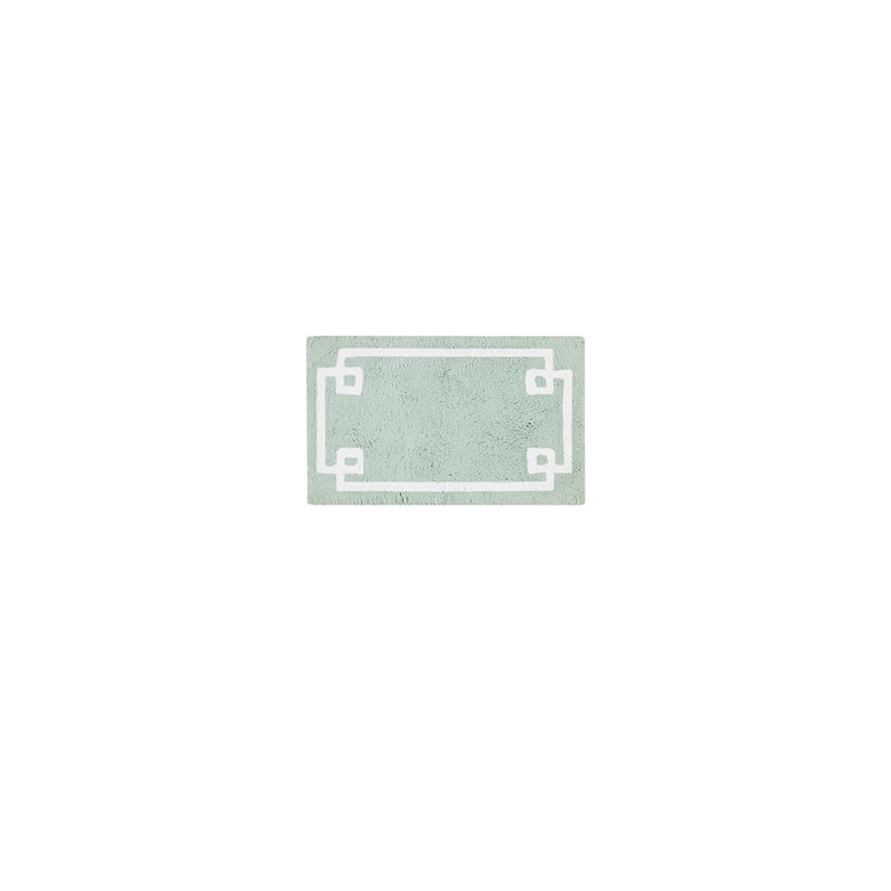 Cotton Tufted Bath Rug 20x30 - Seafoam