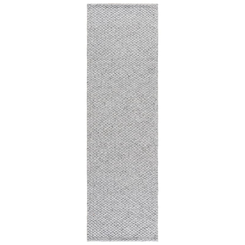 Lauren Ralph Lauren Handmade Silvestra Casual Rug - 2'3" x 8' Runner - Silver