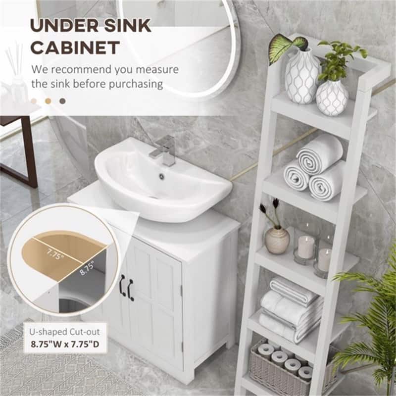 Bathroom Sink Cabinet with Adjustable Shelf(No Sink)