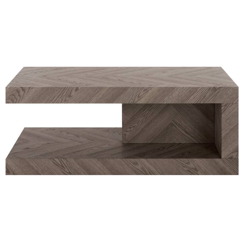 SEI Furniture Andra Coffee Table - 43"W x 24"D x 17"H