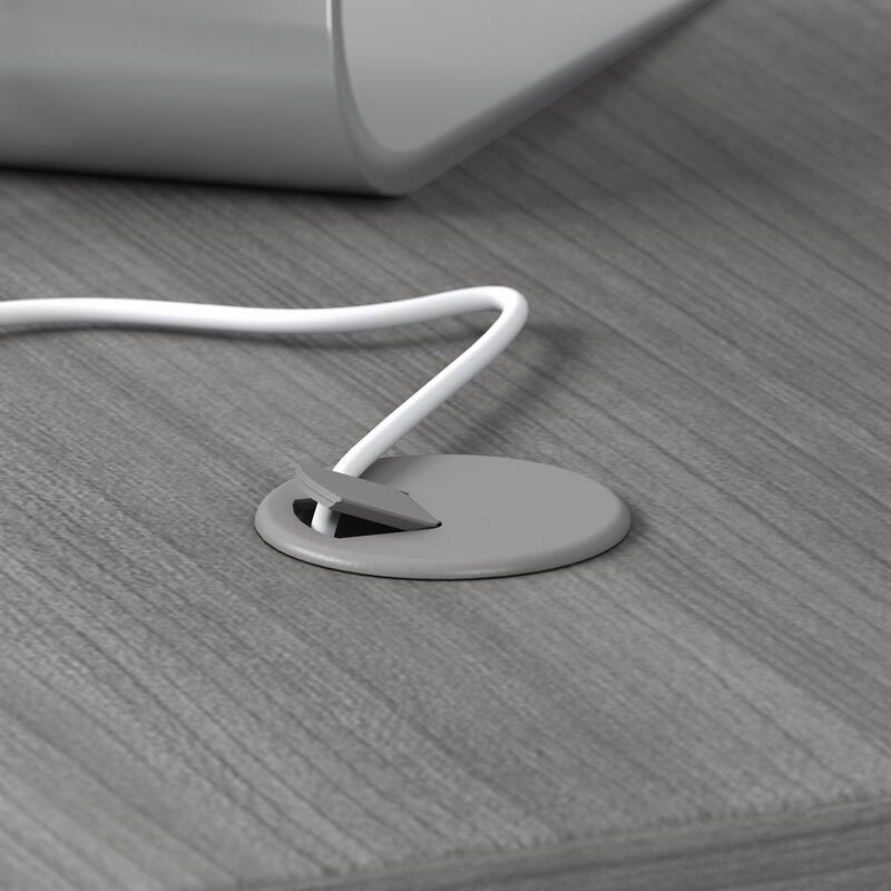 Studio C 72W U Desk with Hutch and Drawers by Bush Business Furniture