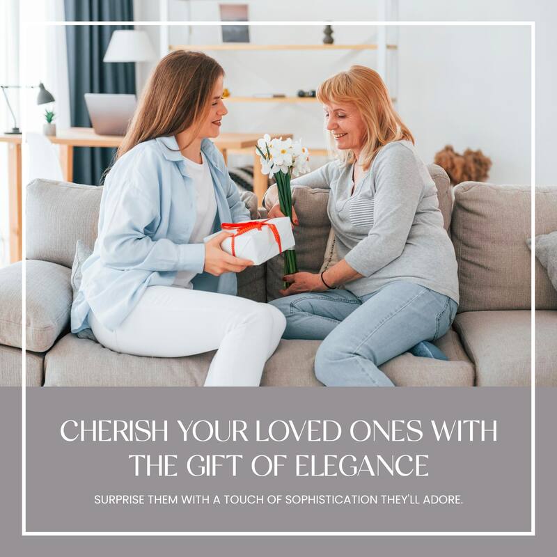 Elle Decor Amber Ring Carafe and Water Drinking Glass Lid - 40 oz