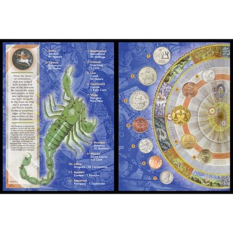 Zodiac Astrological Coin Collection