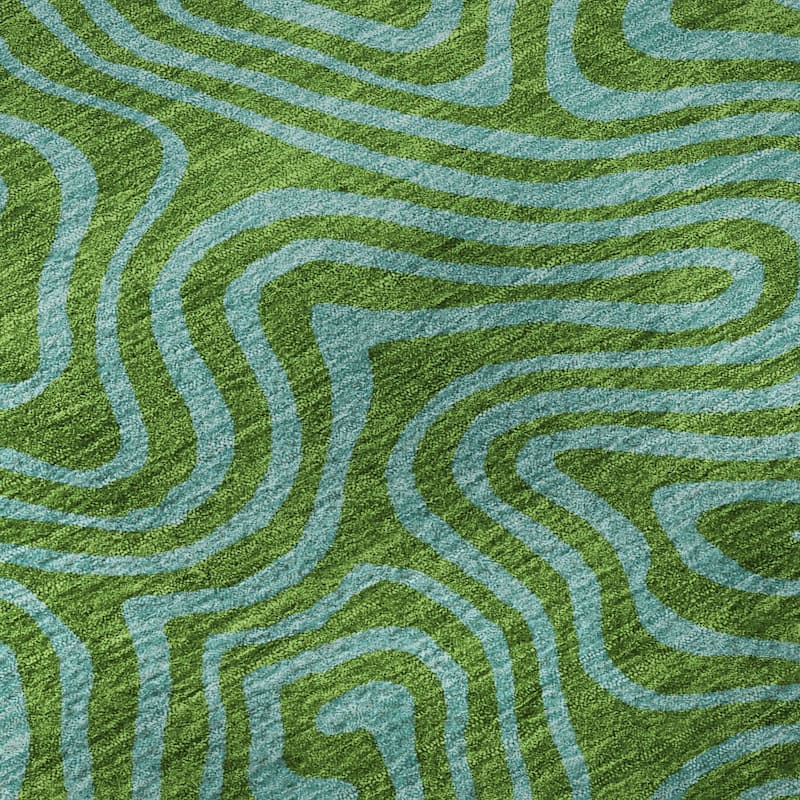 Premium Washable Super Soft Modern Maze Mayfield Rug