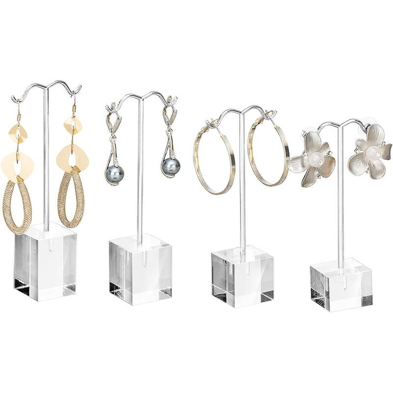 Acrylic Earring Display Set - S - Clear