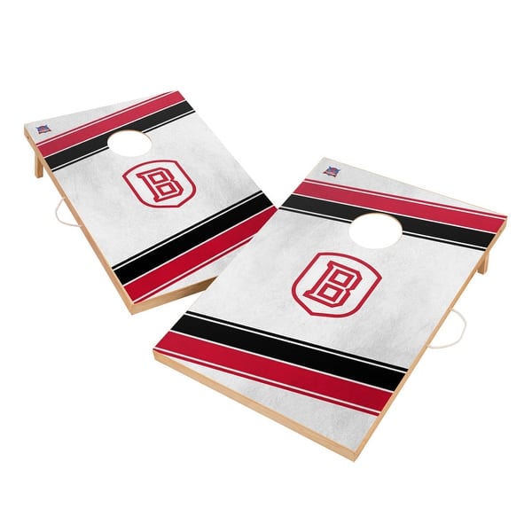 slide 2 of 5, Bradley University Braves Regulation 2x4 Cornhole Set