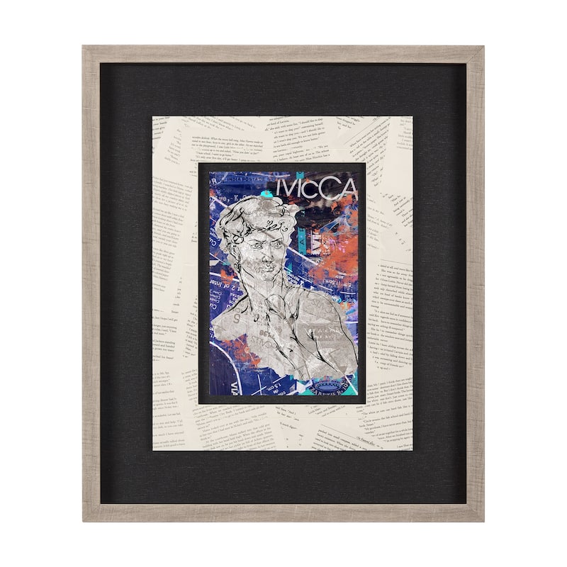 Graffiti Sculpture III Framed Art Print