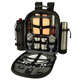 Picnic at Ascot - 2 Person Picnic Backpack Bag with Coffee Service ...