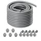 preview thumbnail 2 of 17, VEVOR Flexible Electrical Conduit,100 ft,for Air Conditioning Motor Controller Pump 1/2inch - 1/2inch