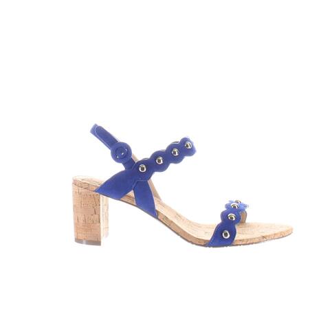 VANELi Womens Mavis Blue Ankle Strap Heels Size 9.5