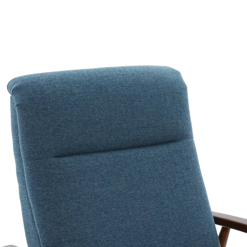 Taylor Wood Arm Push Back Recliner in Performance Fabric by Greyson Living