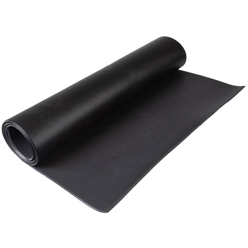 Exercise Bike Mat - 30x60in Non-Slip Waterproof Indoor Cycle or Treadmill Pad - 0.23-Inch-Thick Workout Mat by Wakeman