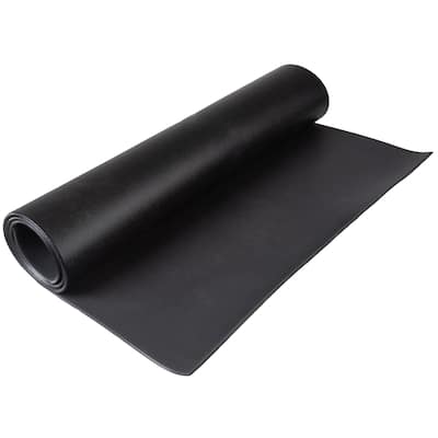 Exercise Bike Mat - 30x60in Non-Slip Waterproof Indoor Cycle or Treadmill Pad - 0.23-Inch-Thick Workout Mat by Wakeman