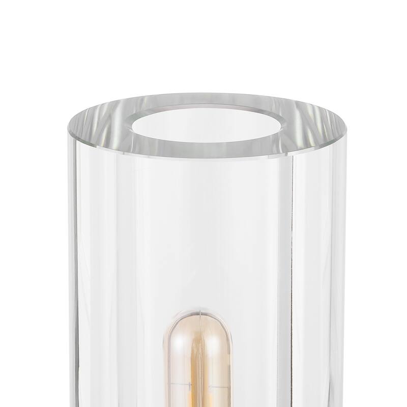 SAFAVIEH Couture Dellanora Crystal Tube Table Lamp - 6Wx6Dx14H