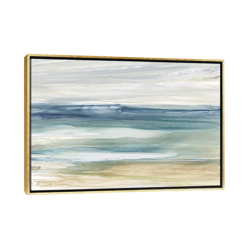 iCanvas "Ocean Breeze" by Carol Robinson Framed Canvas Print - Gold - 18x26