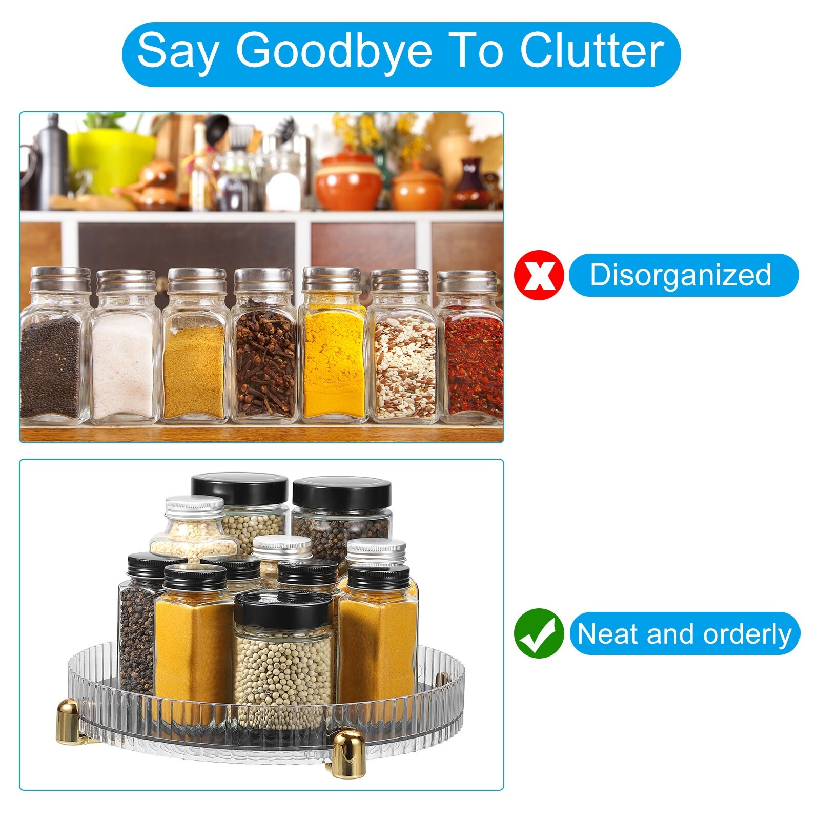 Lazy susan spice rack outlet bed bath and beyond