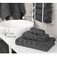 preview thumbnail 92 of 108, 3 Piece Bathroom Towel Set 100% Cotton Luxury Turkish Bath Hand Towels Extra Large Face Towels Clearance Set